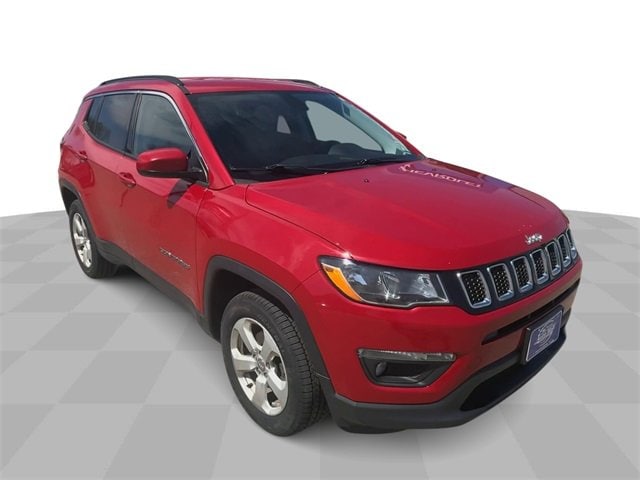 Used 2019 Jeep Compass Latitude with VIN 3C4NJDBB6KT813079 for sale in Brattleboro, VT