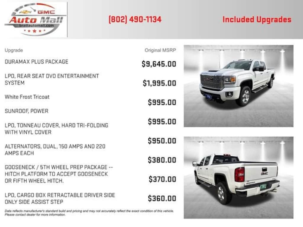 Used 2018 GMC Sierra 3500 HD Denali Truck