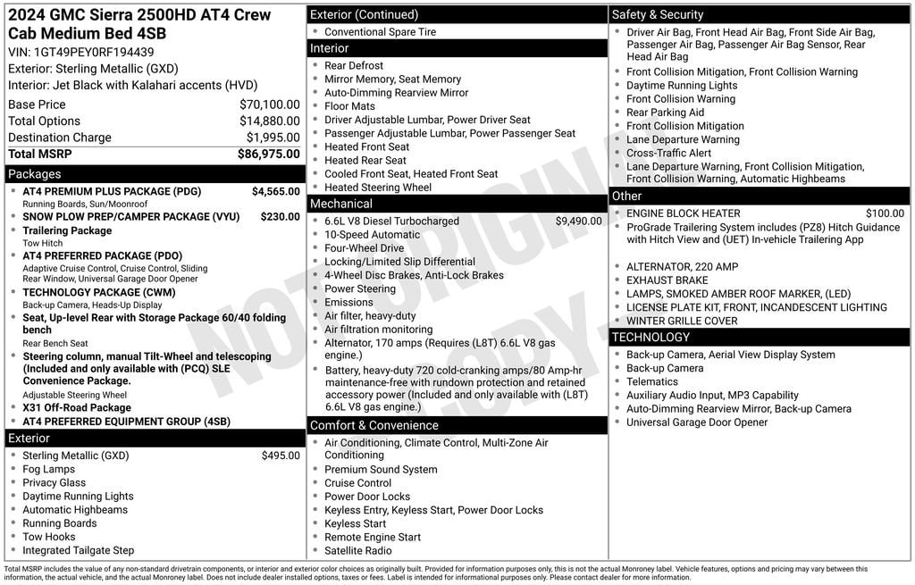 2024 GMC Sierra 2500HD AT4 - Photo 7