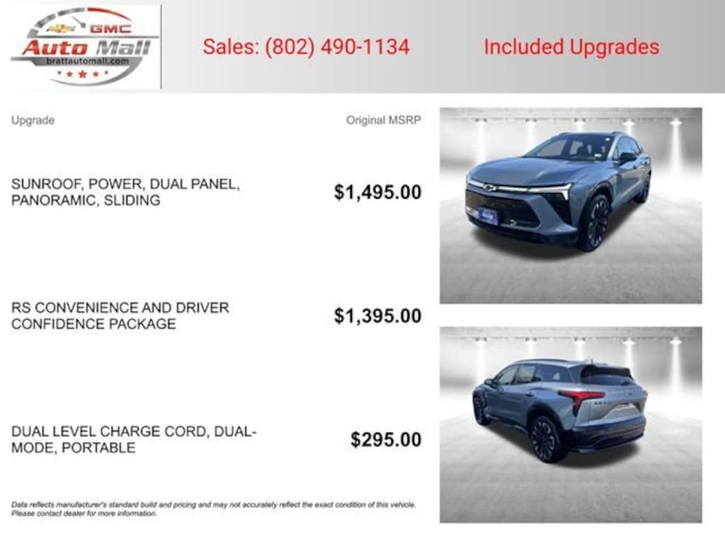 New 2025 Chevrolet Blazer EV RS SUV