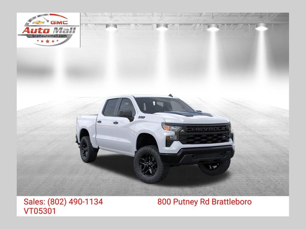 New 2026 Chevrolet Silverado 1500 Custom Trail Boss Truck