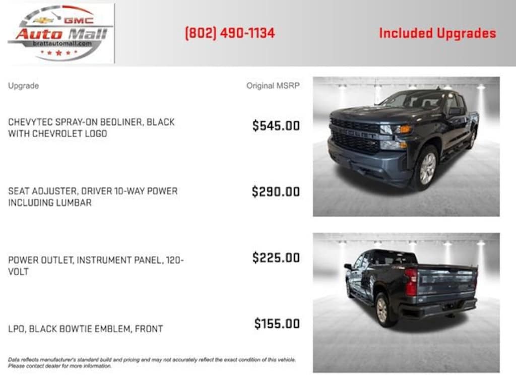 Used 2022 Chevrolet Silverado 1500 LTD Custom Truck