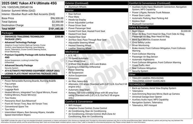 2025 GMC Yukon AT4 Ultimate - Photo 6