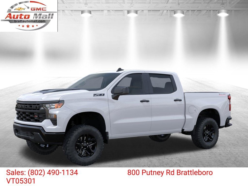 New 2026 Chevrolet Silverado 1500 Custom Trail Boss Truck