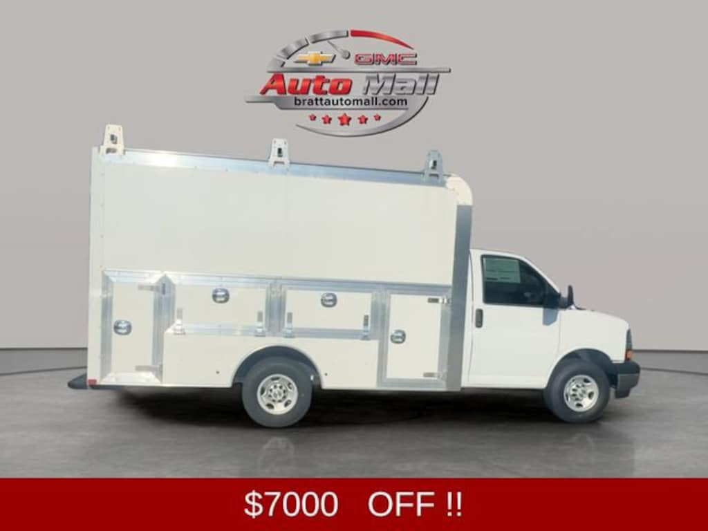 New 2025 Chevrolet Express Cutaway 3500 1WT Cutaway Van