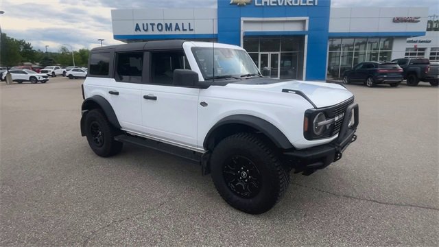 Used 2024 Ford Bronco 4-Door Wildtrak with VIN 1FMEE2BPXRLA84834 for sale in Brattleboro, VT