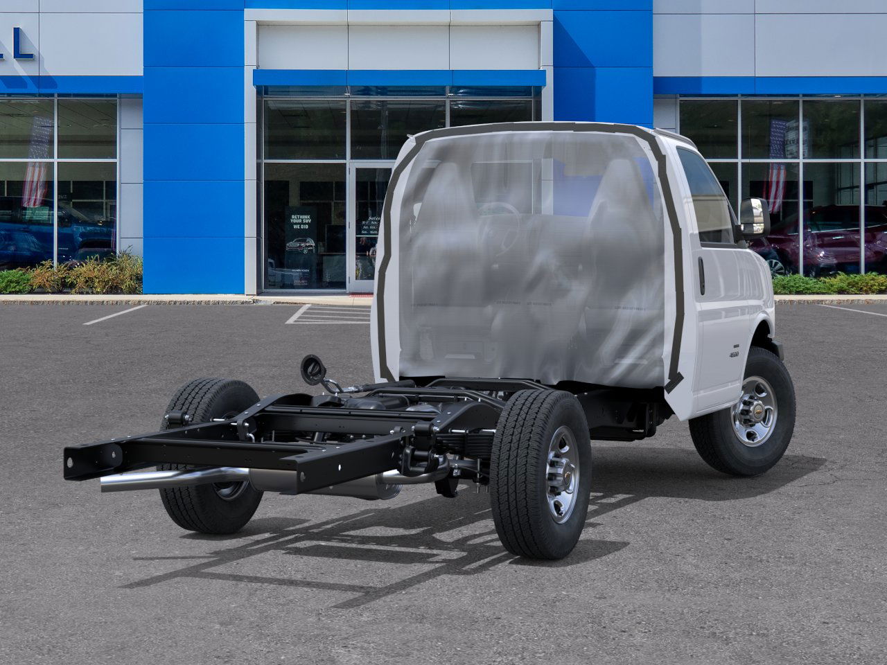 2025 Chevrolet Express 3500 Cutaway Van photo 3