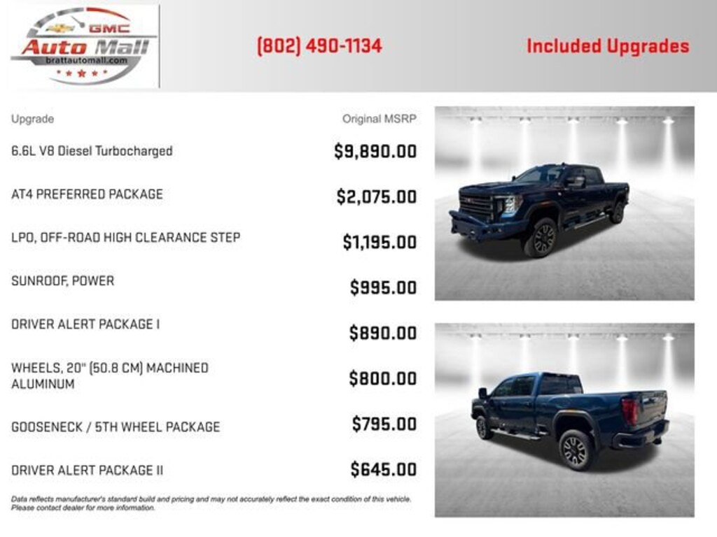 Used 2023 GMC Sierra 3500 HD AT4 Truck