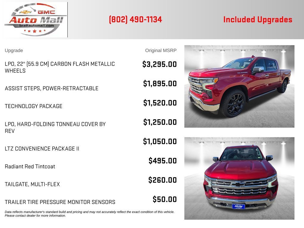 Used 2024 Chevrolet Silverado 1500 LTZ Truck