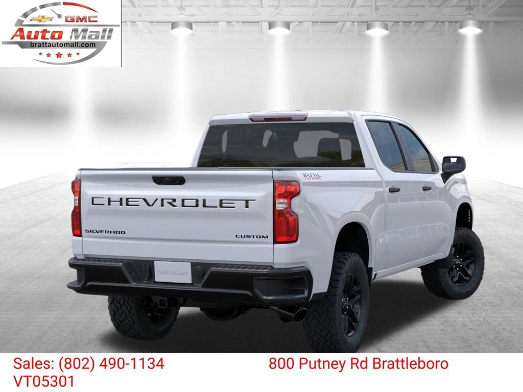 New 2026 Chevrolet Silverado 1500 Custom Trail Boss Truck