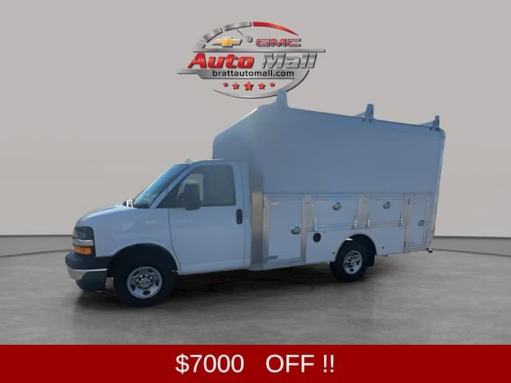 New 2025 Chevrolet Express Cutaway 3500 1WT Cutaway Van