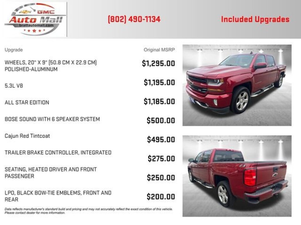 Used 2018 Chevrolet Silverado 1500 LT Truck