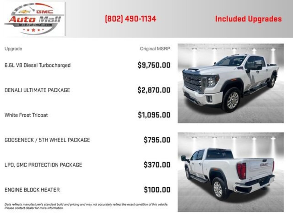 Used 2020 GMC Sierra 3500 HD Denali Truck