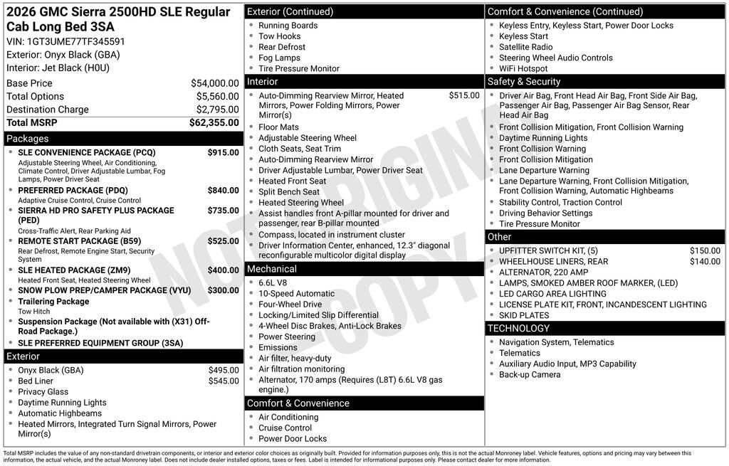 2026 GMC Sierra 2500HD SLE - Photo 6