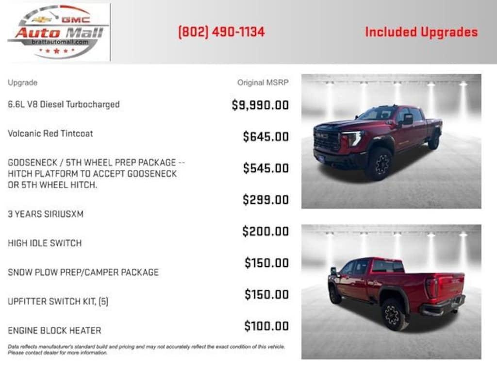 Used 2026 GMC Sierra 2500 HD AT4X Truck