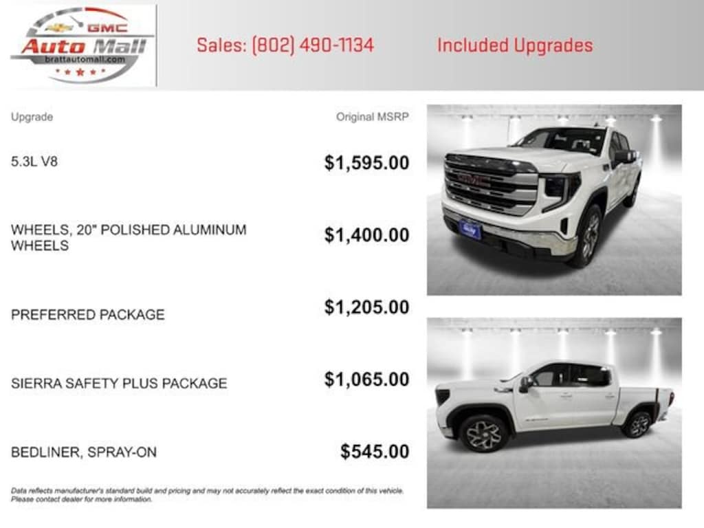New 2026 GMC Sierra 1500 SLE Truck