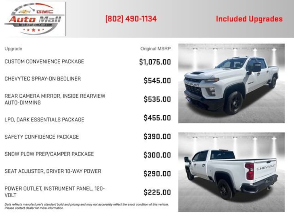 Used 2022 Chevrolet Silverado 2500 HD Custom Truck