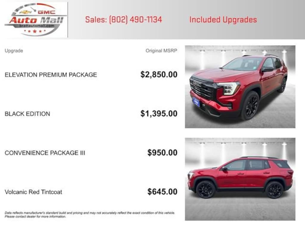 New 2026 GMC Terrain Elevation SUV