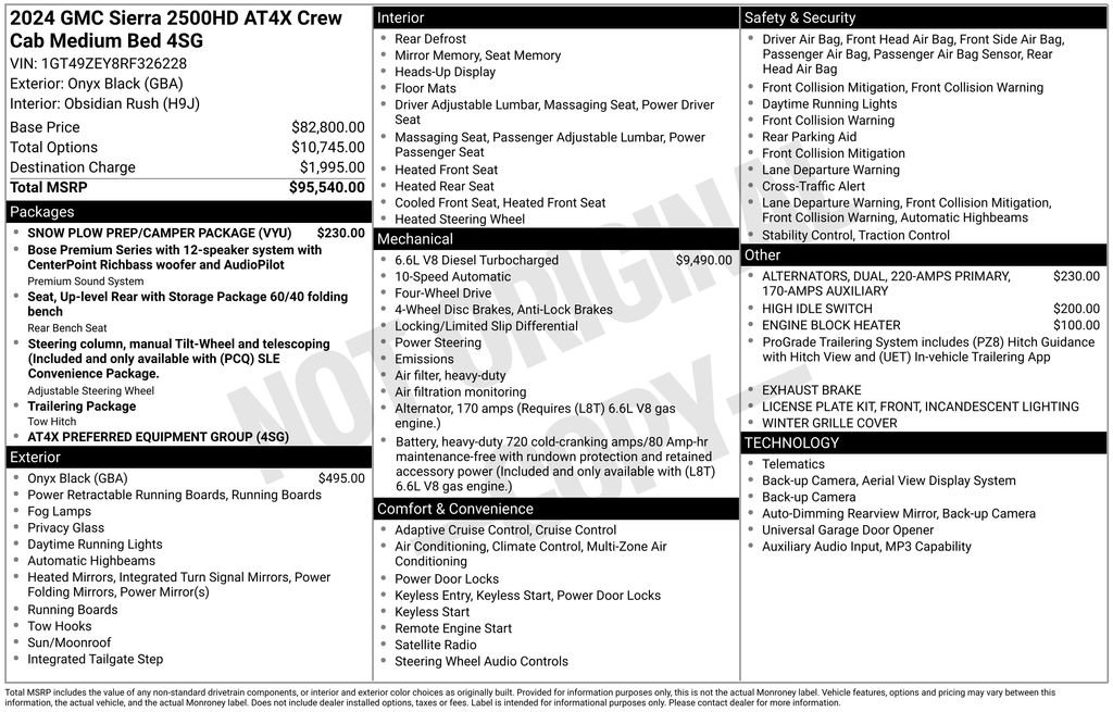 2024 GMC Sierra 2500HD AT4X - Photo 7