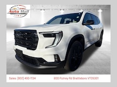 New 2026 GMC Acadia Elevation SUV for Sale in Brattleboro, VT