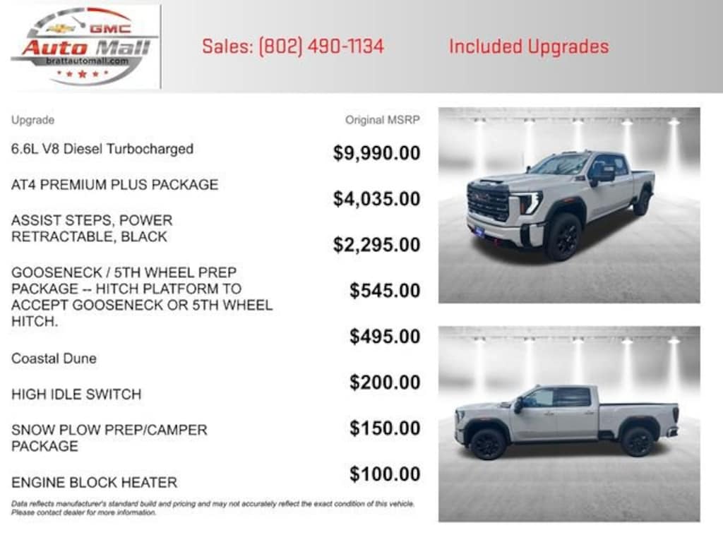 New 2026 GMC Sierra 2500 HD AT4 Truck