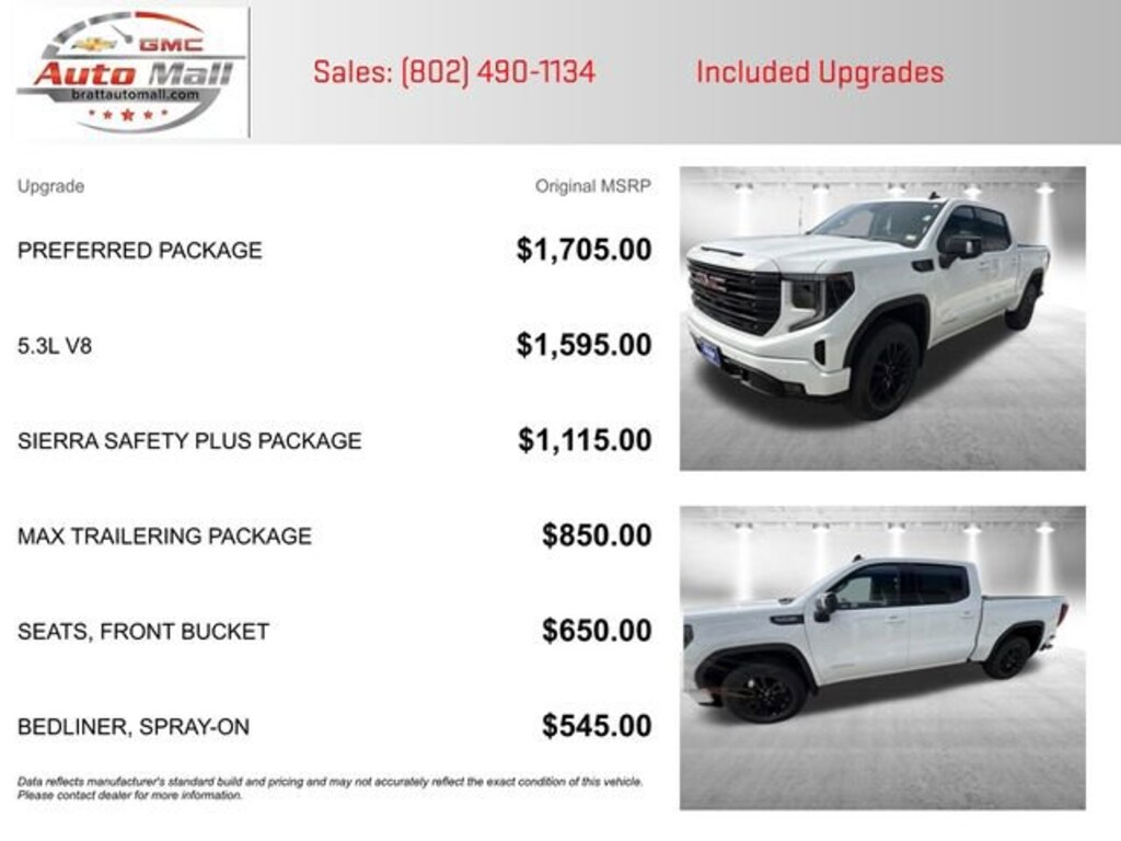 New 2026 GMC Sierra 1500 Elevation Truck