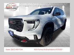 New 2026 GMC Acadia AT4 SUV for Sale in Brattleboro, VT