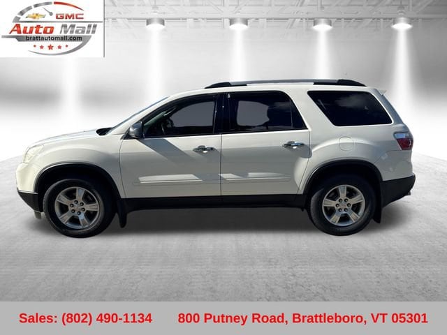 Used 2011 GMC Acadia SL with VIN 1GKKVNED6BJ153325 for sale in Brattleboro, VT