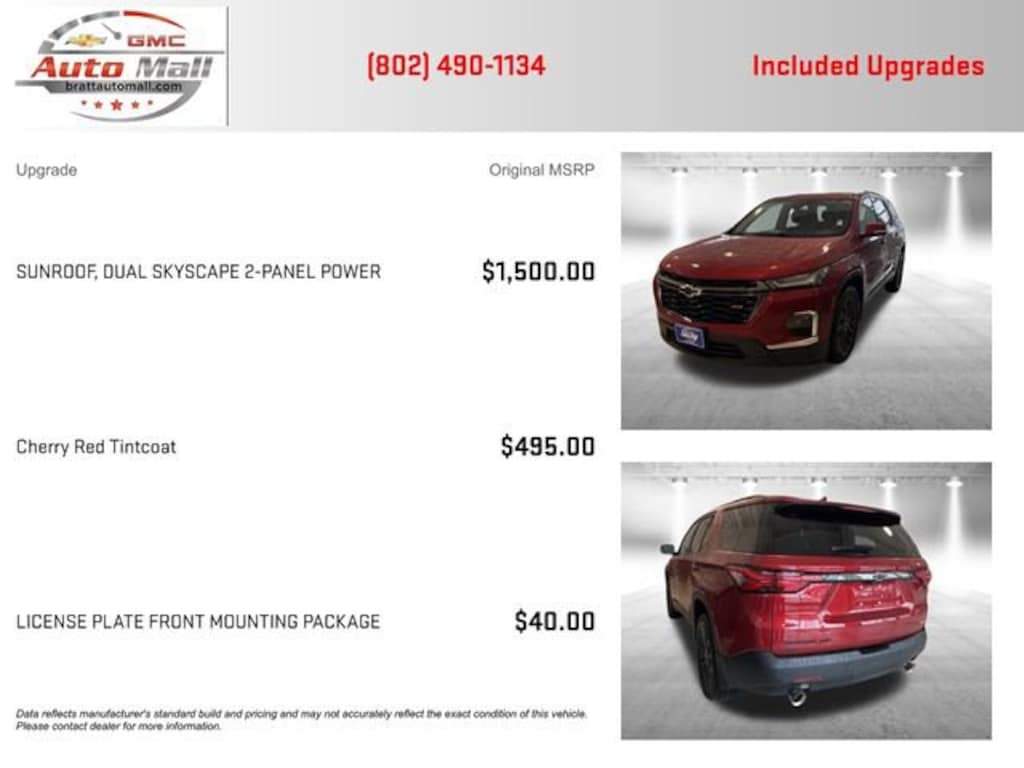 Used 2022 Chevrolet Traverse RS SUV