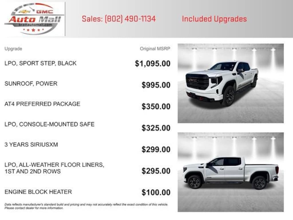 New 2026 GMC Sierra 1500 AT4 Truck