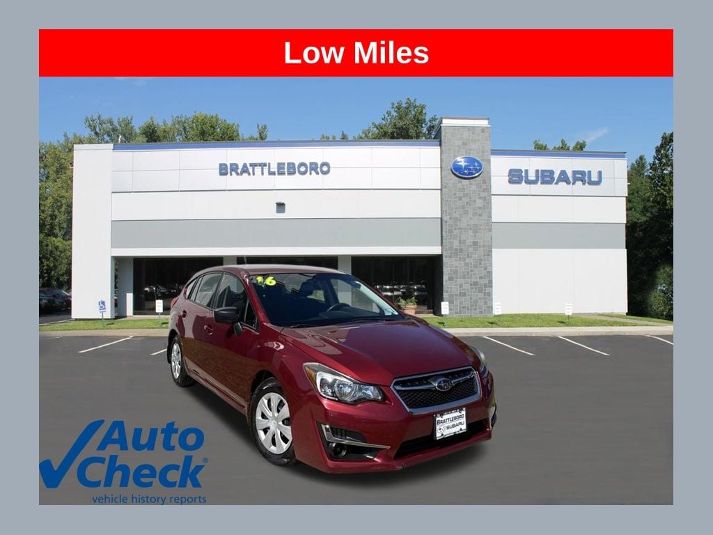 Used 2016 Subaru Impreza Base with VIN JF1GPAA64G8249261 for sale in Brattleboro, VT