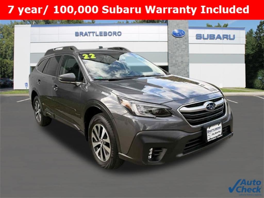 Certified 2022 Subaru Outback Premium SUV