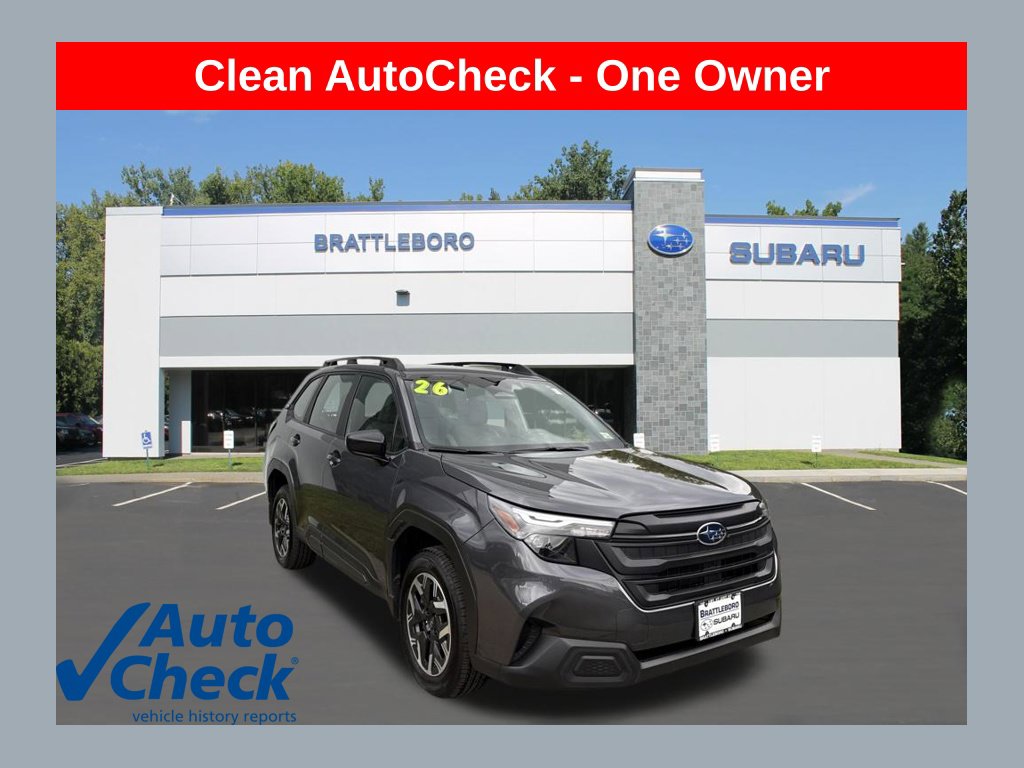 Used 2026 Subaru Forester Base SUV in Brattleboro, VT