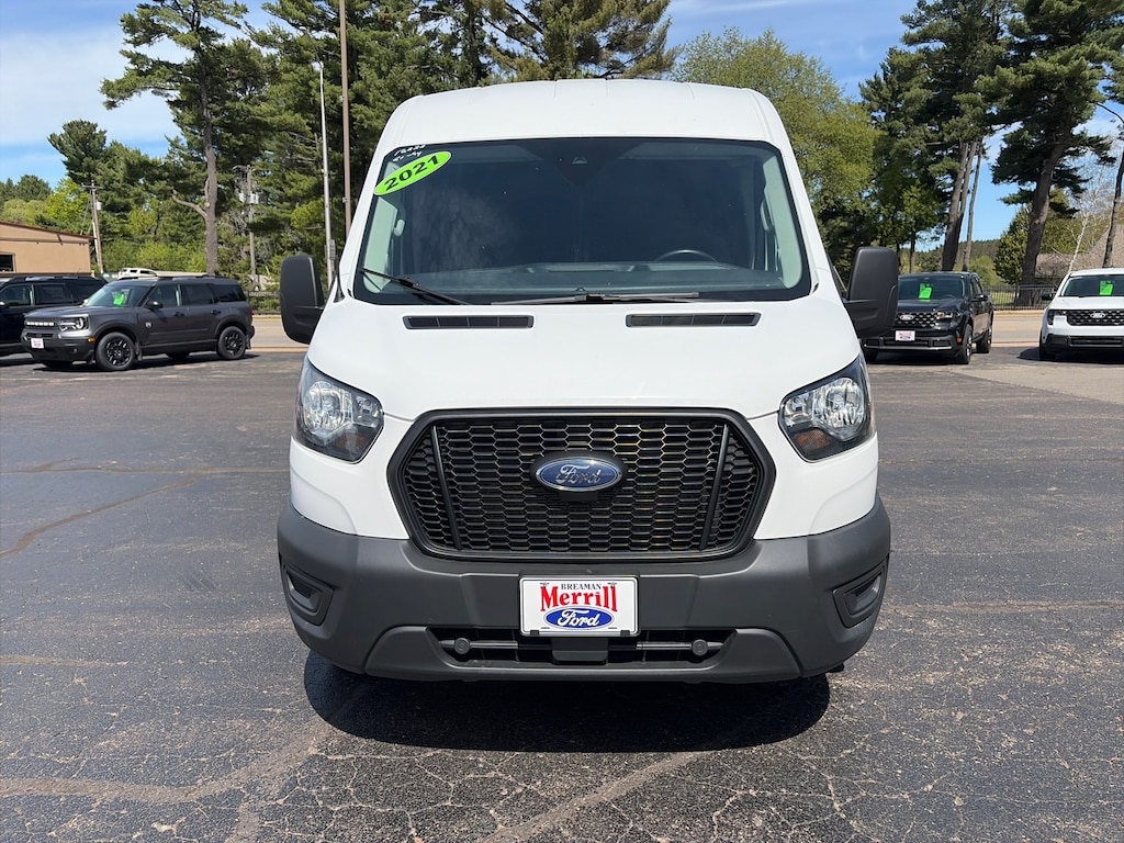 Used 2021 Ford Transit MR Cargo Van Medium Roof Van