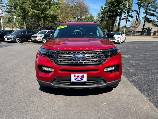 Used 2022 Ford Explorer XLT with VIN 1FMSK8DH6NGA83302 for sale in Merrill, WI