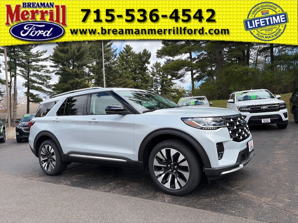 New 2026 Ford Explorer Platinum SUV