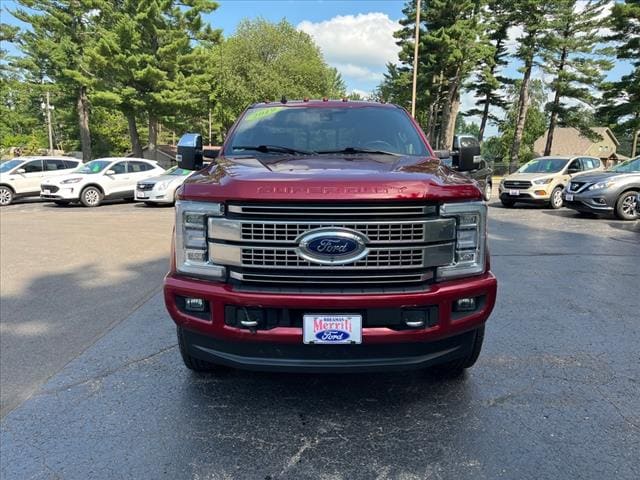 Used 2019 Ford F-250 Super Duty Platinum with VIN 1FT7W2BT3KEC51830 for sale in Merrill, WI