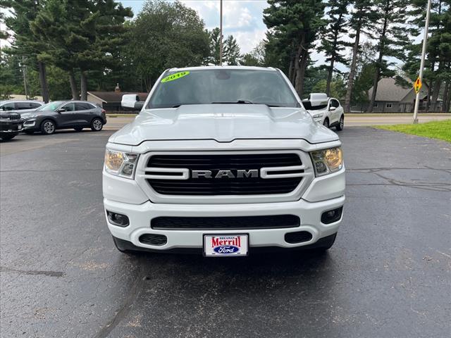 Used 2019 RAM Ram 1500 Pickup Big Horn/Lone Star with VIN 1C6SRFBT7KN913408 for sale in Merrill, WI