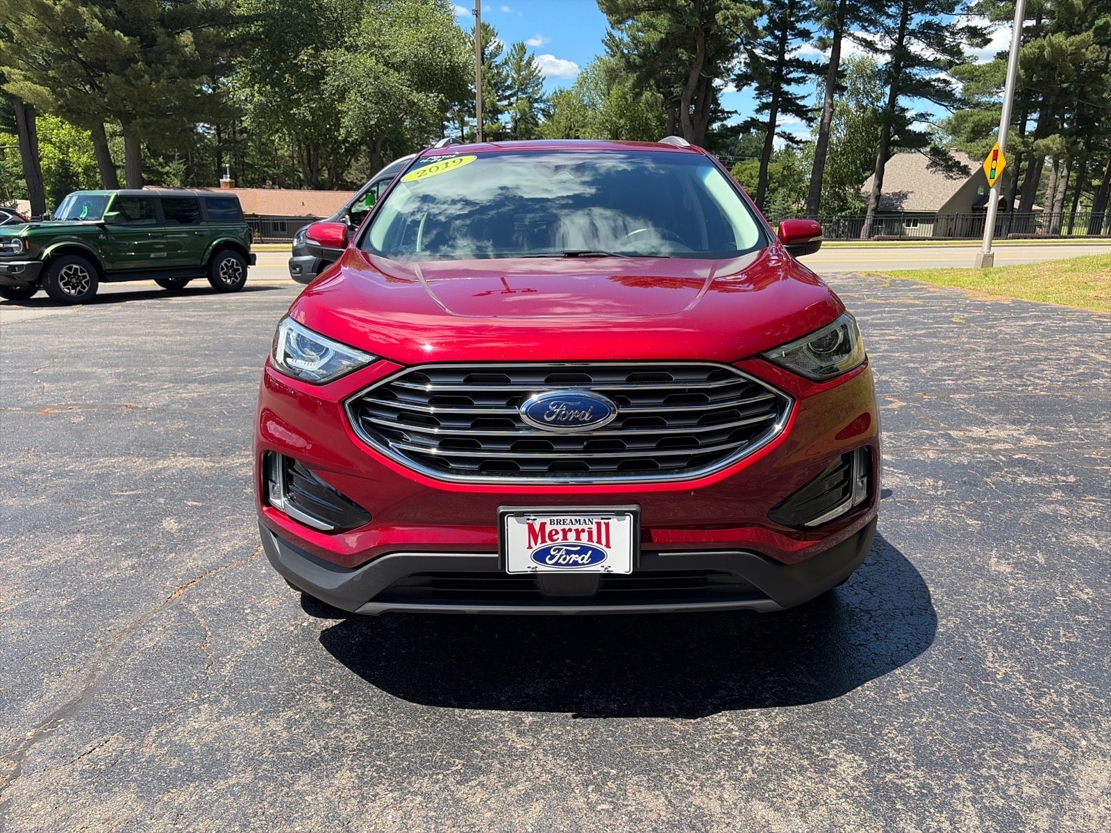 Used 2019 Ford Edge SEL with VIN 2FMPK4J95KBC26464 for sale in Merrill, WI