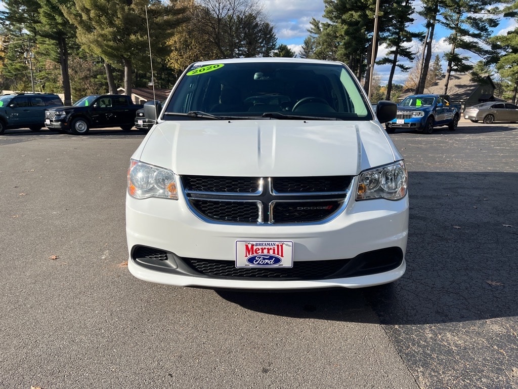 Used 2020 Dodge Grand Caravan SE with VIN 2C4RDGBG3LR175707 for sale in Merrill, WI