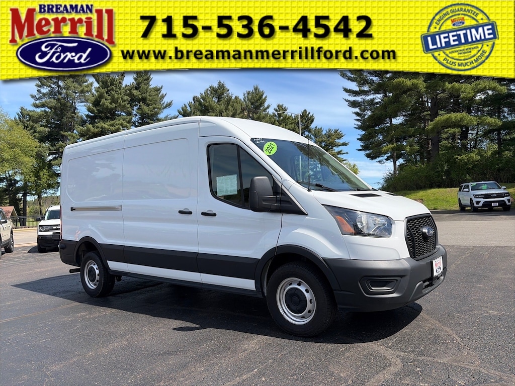 Used 2021 Ford Transit MR Cargo Van Medium Roof Van