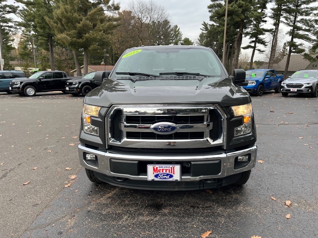 Used 2015 Ford F-150 XLT with VIN 1FTEX1E85FKE58183 for sale in Merrill, WI