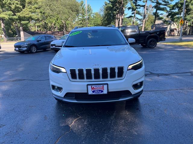 Used 2019 Jeep Cherokee Limited with VIN 1C4PJMDX7KD329736 for sale in Merrill, WI