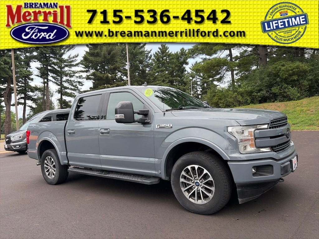 Used 2019 Ford F-150 Lariat Truck SuperCrew Cab