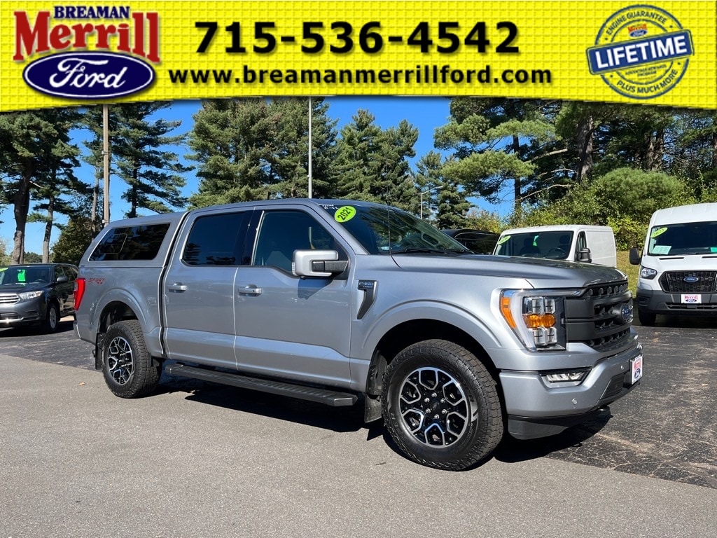 Used 2021 Ford F-150 Lariat Truck SuperCrew Cab