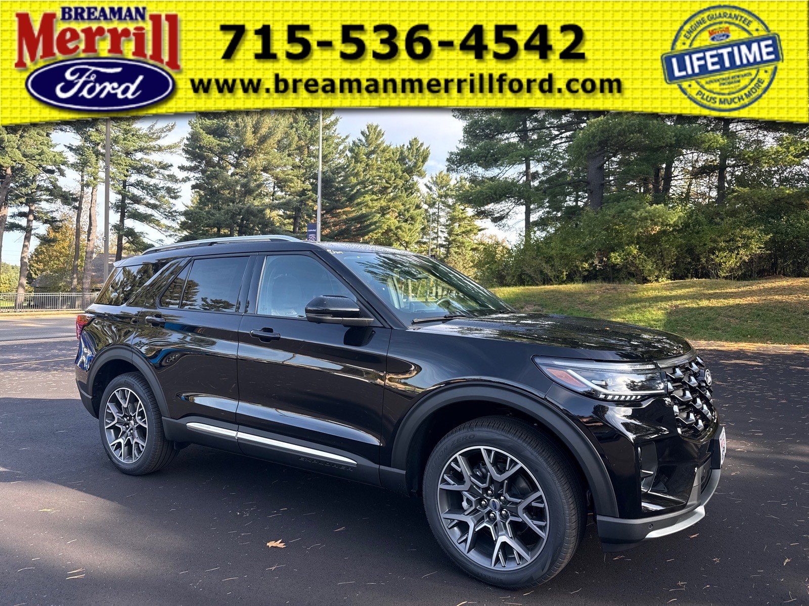New 2027 Ford Explorer Platinum SUV