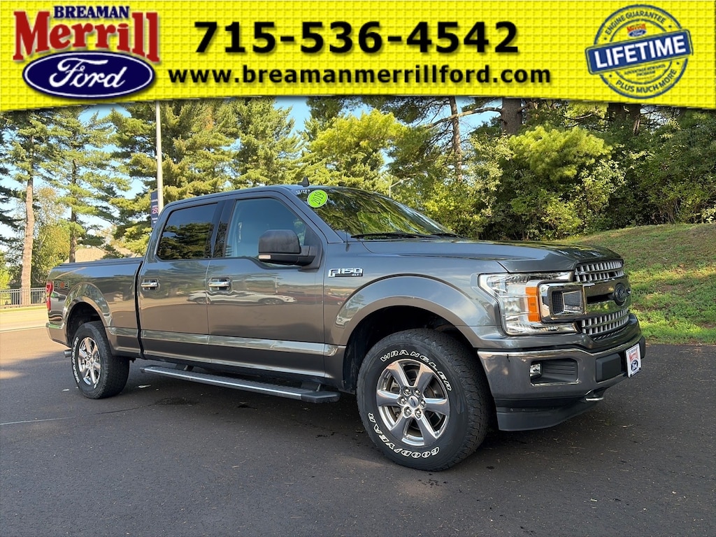Used 2019 Ford F-150 XLT Truck SuperCrew Cab