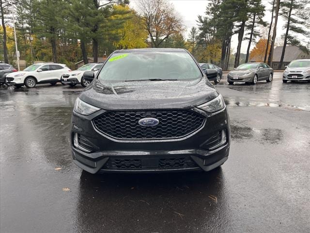 Used 2021 Ford Edge ST-Line with VIN 2FMPK4J97MBA52562 for sale in Merrill, WI