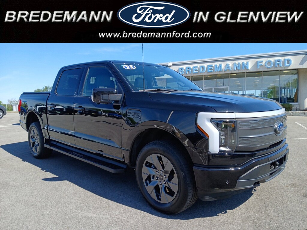 Used 2023 Ford F-150 Lightning LARIAT Truck SuperCrew Cab