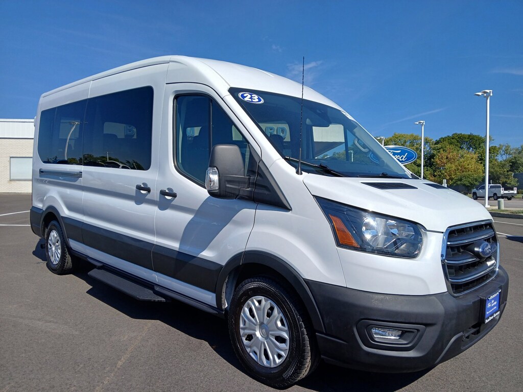 Used 2023 Ford Transit-350 Passenger XL Wagon Medium Roof Van
